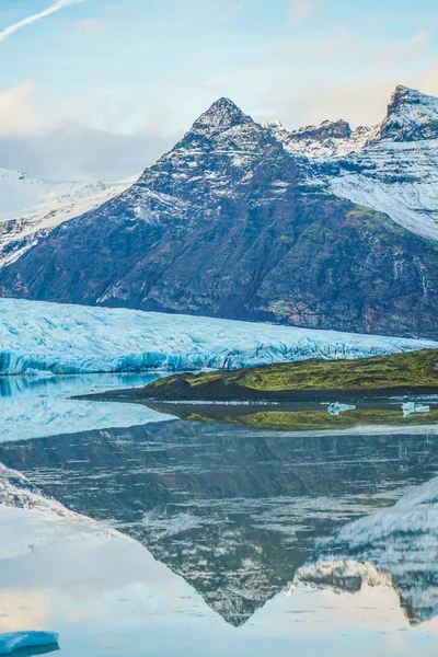 Islandia Lago Glaciar Fjallsarlon —  Fotos de Stock