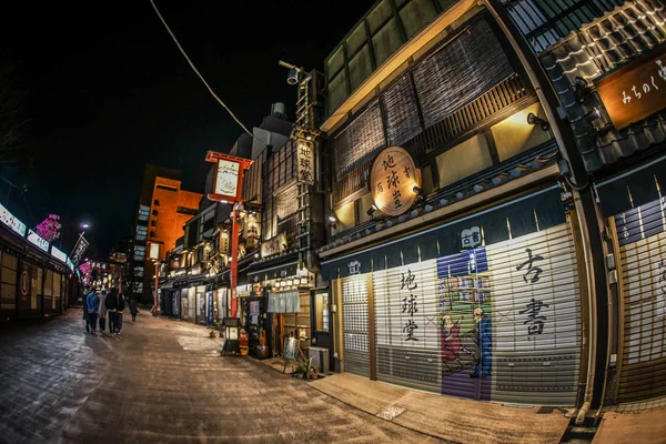Tokyo Asakusa Alışveriş Bölgesi — Stok fotoğraf