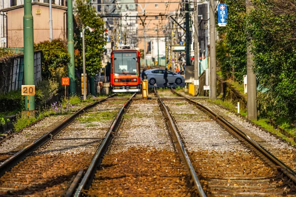 Toden Arakawa线图像 — 图库照片