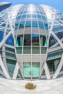 farklı binalar, seçici odak