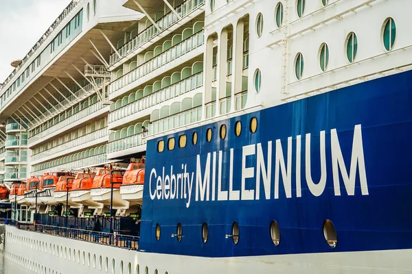 Luxe Lijnschip Celebrity Millennium — Stockfoto