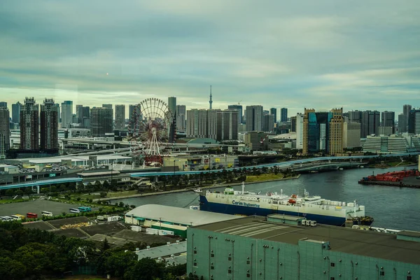 Vista Del Horizonte Tokio Desde Telecom Center — Foto de Stock