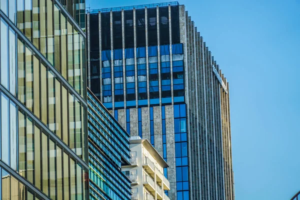 Sunny Blue Sky Akihabara Buildings — Stock Photo, Image