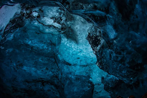 Zlanda Buzu Mağarası Vatnajokull — Stok fotoğraf