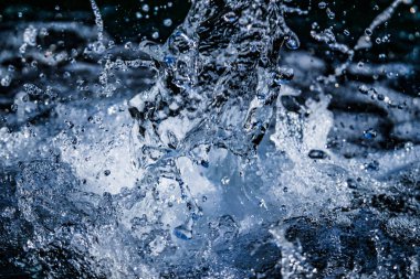 Su sıçrama görüntüsü