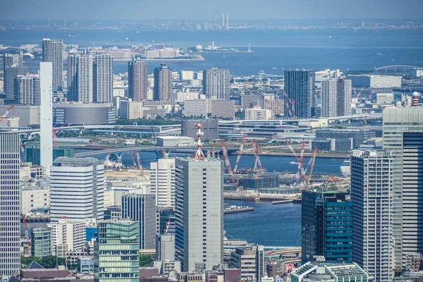 Urbana Landskap Från Roppongi Hills Observation Deck — Stockfoto