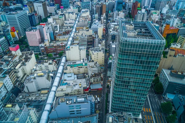 Sendain Kaupunkimaisema Aer Tähystäjästä — kuvapankkivalokuva