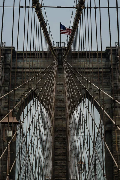 Brooklyn Bridge Nueva York Estados Unidos — Foto de Stock