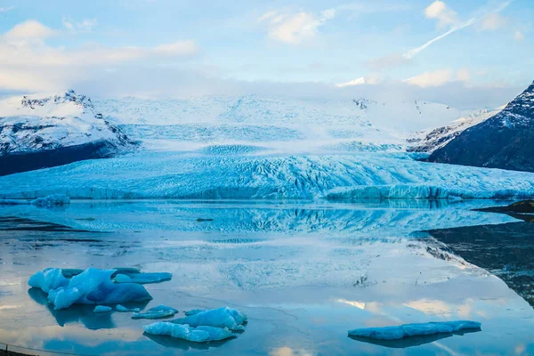 Island Fjallsarlonglaciärsjö — Stockfoto