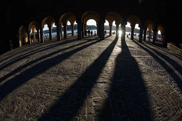 Van Binnenplaats Van Het Stadhuis Van Stockholm Zweden — Stockfoto