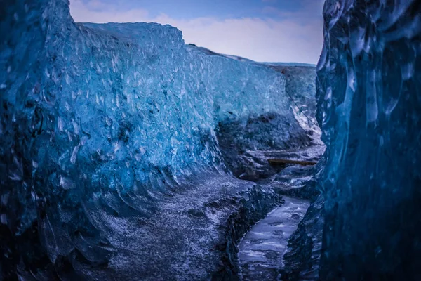 Isgrottan Island Vatnajokull — Stockfoto