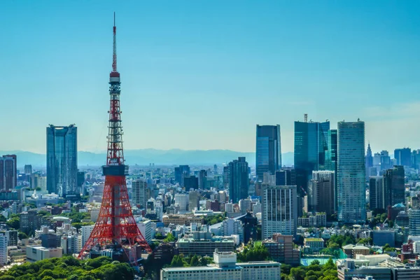 Tokyo Townscape Sett Utifrån World Trade Center Seaside Top — Stockfoto