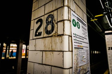 New York metro görüntüsü