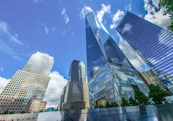 Ground Zero Och Ett World Trade Center — Stockfoto