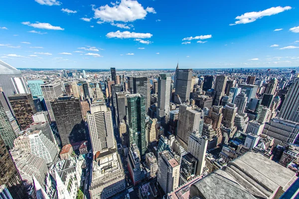 Der Blick Vom Rockefeller Center Oben Auf Dem Felsen — Stockfoto