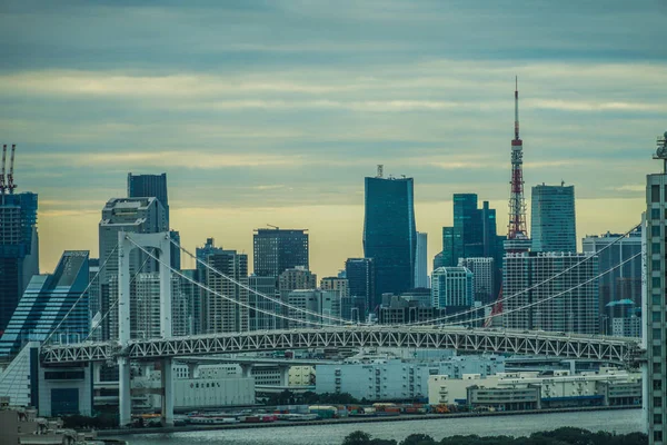 Tokijské Panorama Telekomunikačního Centra — Stock fotografie