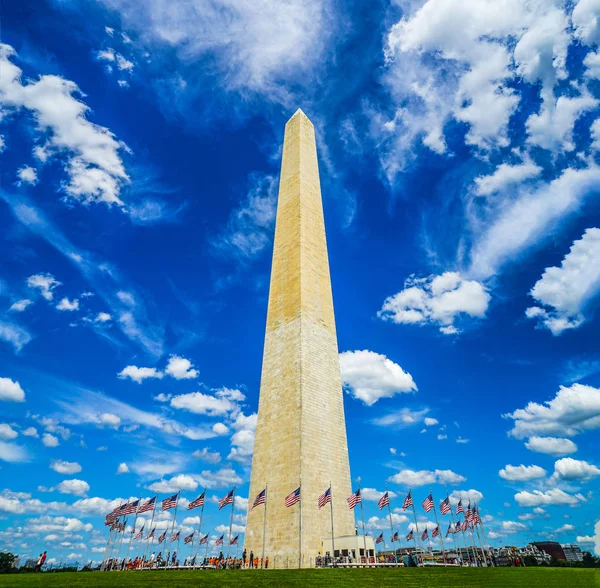 Monumento Washington Washington Imagen — Foto de Stock