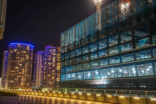 Construção Edifício Escritórios Minato Mirai Yokohama — Fotografia de Stock