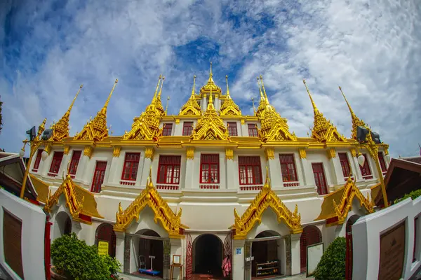 Wat Rachanadaramu Rohapurasato Bangkok Tailândia — Fotografia de Stock