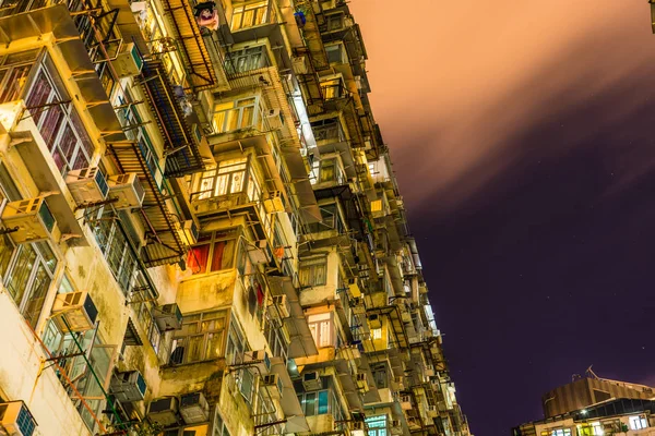 Hong Kong Apartamento Gran Altura Quarry Bay —  Fotos de Stock