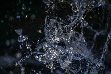 Su sıçrama görüntüsü