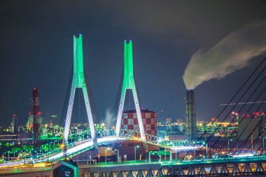 Tsubasabashi ve gece manzarası