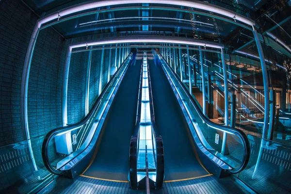 Stylish Escalator Image Japan — стокове фото