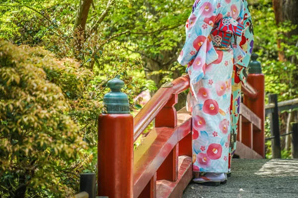 Kimono Femme Japon — Photo