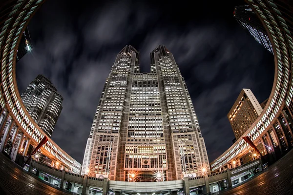 Tokyo Metropolregierungen Der Finsternis — Stockfoto