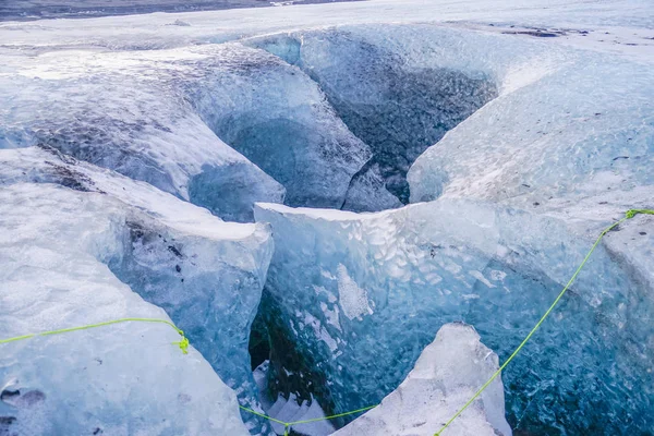 Cave Iceland Ice Vatnajokull — Stock Photo, Image