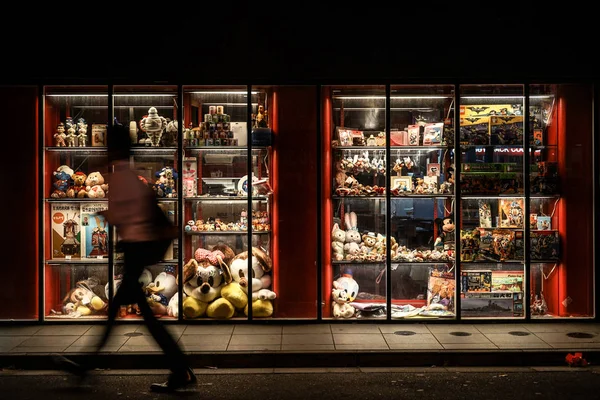 Puppet Show Janela Tokyo — Fotografia de Stock