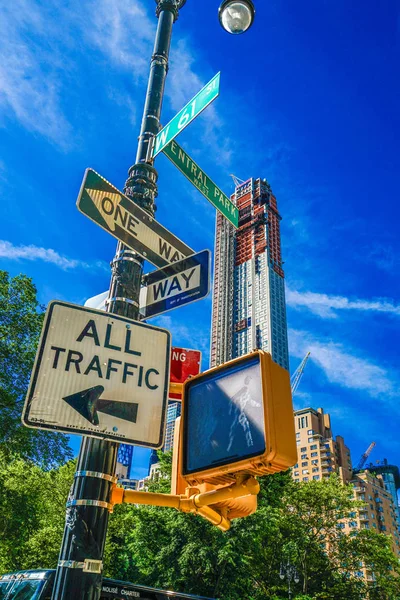 Cidade Manhattan Nova Iorque — Fotografia de Stock