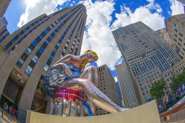 Afbeelding Rockefeller Center New York — Stockfoto