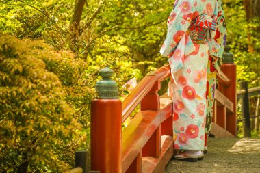 Japon kimono kadın imajı