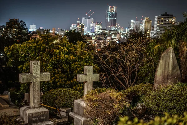 Yokohama Motomachi Des Ausländischen Allgemeinen Friedhofs — Stockfoto