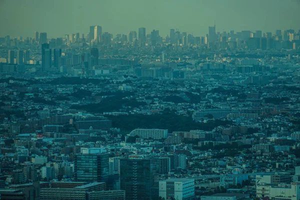 Городской Пейзаж Башни Йокогамы — стоковое фото
