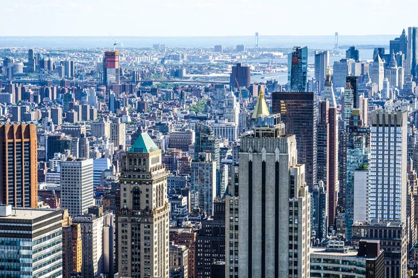 Vue Depuis Rockefeller Center Haut Rocher — Photo