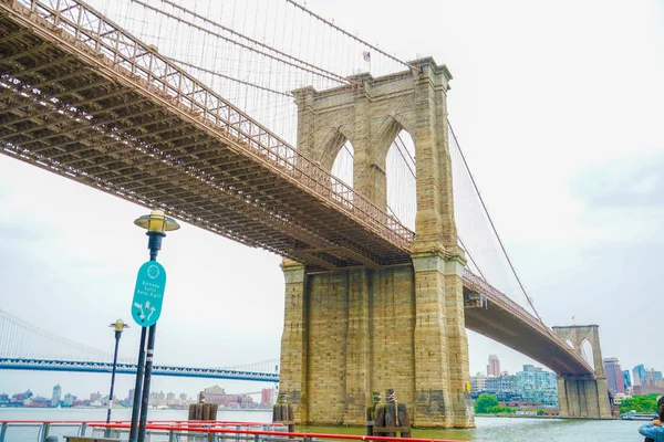 Puente Brooklyn Nueva York —  Fotos de Stock