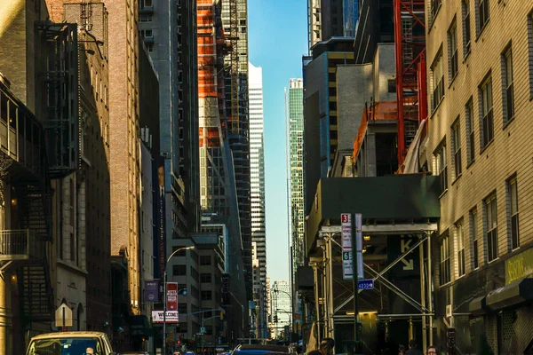 Paesaggio Urbano Manhattan New York — Foto Stock