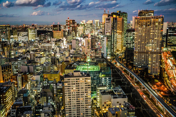 Scenes from Seaside top (observation deck of the World Trade Center)