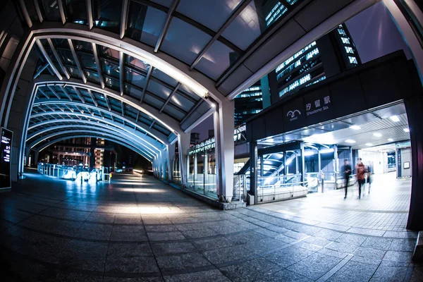 Stylish Shiodome Station Image — Stock Photo, Image