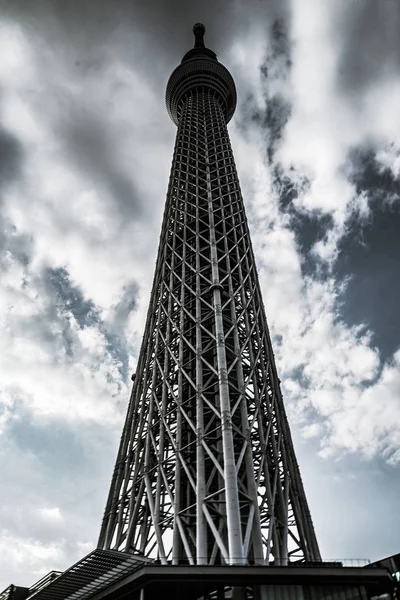 Sky Tokyo Sky Tree Idő — Stock Fotó