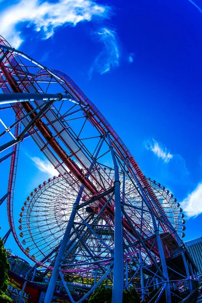 Cielo Yokohama Cosmo Mondo Bel Tempo — Foto Stock