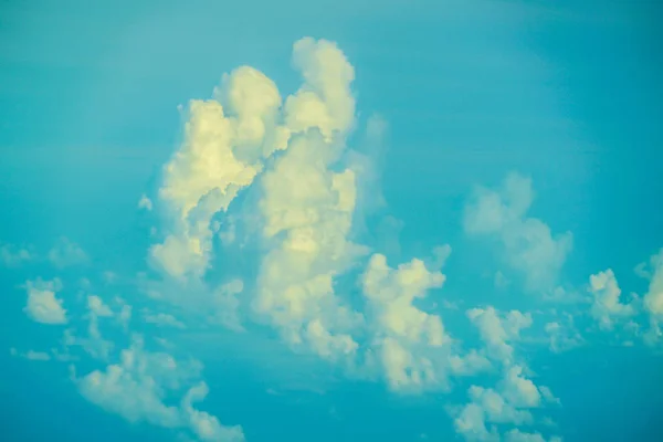 Summer Sky Illuminated Sunset Thunderhead — Stock Photo, Image