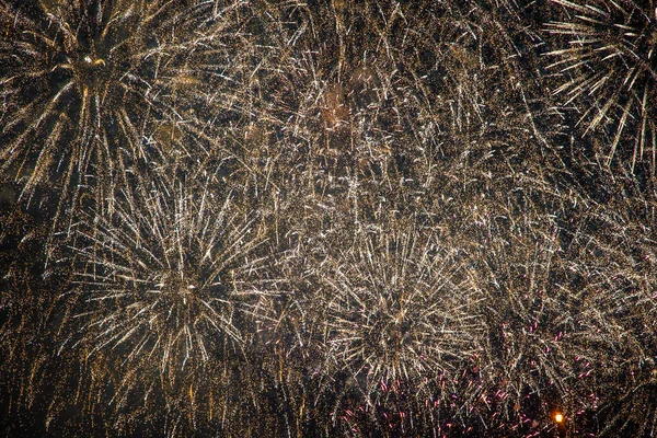 Fogos Artifício Rio Tama 2018 — Fotografia de Stock