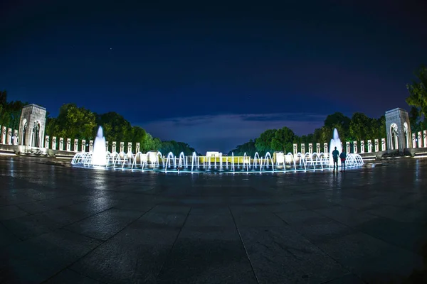 Lincoln Memorial Fountain Imagen — Foto de Stock