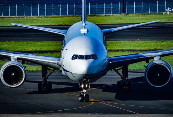 Plano Imagem Aeroporto Haneda — Fotografia de Stock