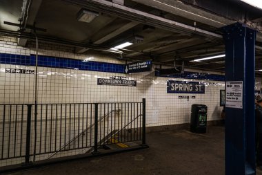 New York metro görüntüsü