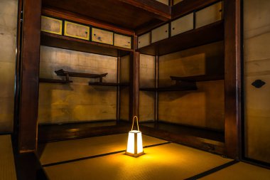 Işık ve Japon evi.