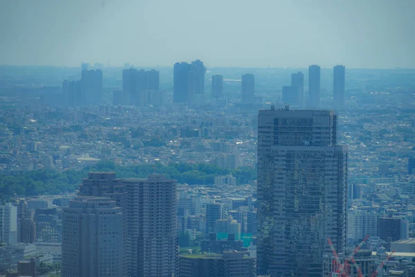 Paisaje Urbano Desde Plataforma Observación Roppongi Hills —  Fotos de Stock